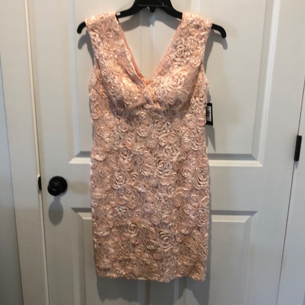MARINA Cream Mini Dress
